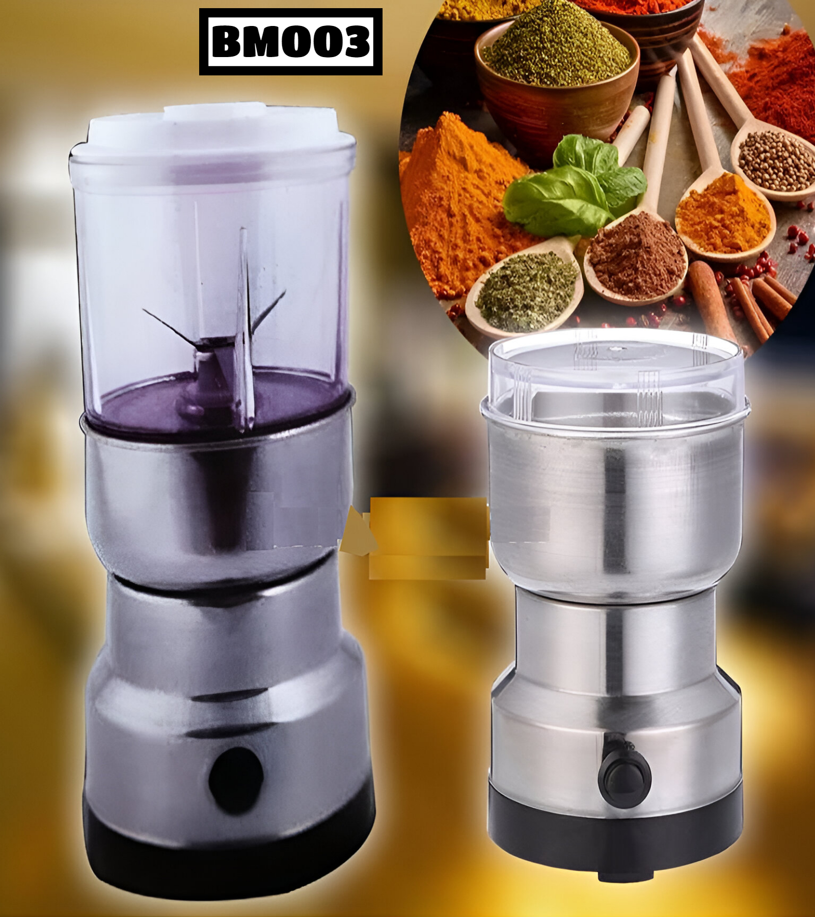 New 2 in 1 grinder & blender